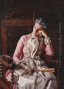 Miss Amelia C. Van Buren, ca. 1890 - Thomas Cowperthwait Eakins