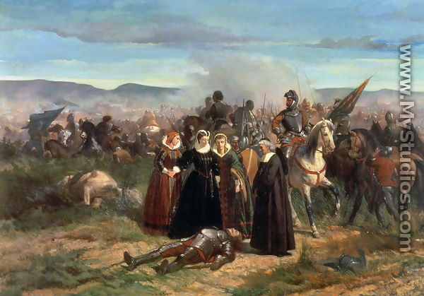 Mary Stuart at the Battle of Langside, May 1568 - Giovanni Fattori