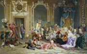 Jesters at the Court of Empress Anna, 1872 - Valery Ivanovich  Jacobi