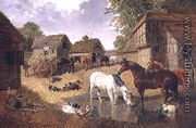 Loading the Hay Wagon - John Frederick Herring, Jnr.