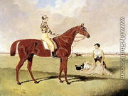 'Barefoot' ridden by Dick Goodison, 1829 - John Frederick Herring, Jnr.