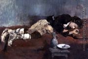 Savoyard Boy Sleeping, 1869 - Wilhelm Leibl