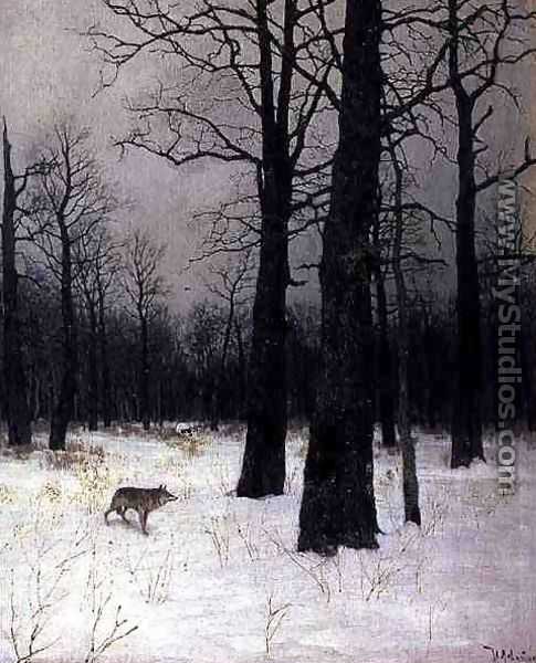 Wood in Winter, 1885 - Isaak Ilyich Levitan