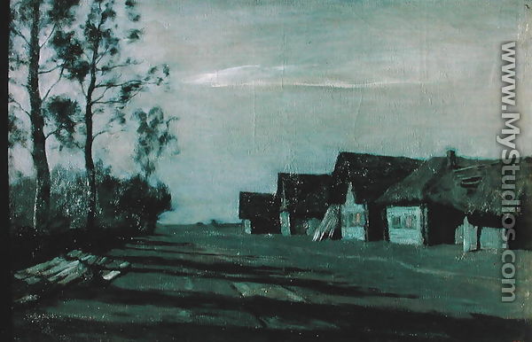 Village by Moonlight, 1897 - Isaak Ilyich Levitan