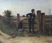 I am bored with you, 1897 - Aleksandr Makovsky