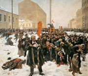Death in Snow, 1905 - Vladimir Egorovic Makovsky