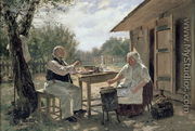 Making Jam, 1876 - Vladimir Egorovic Makovsky