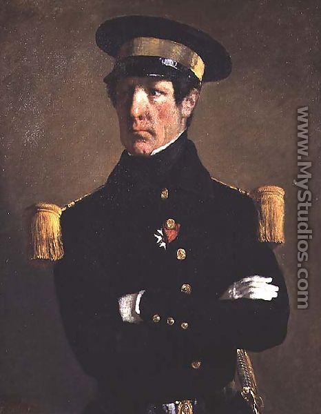 Portrait of a Naval Officer, 1845 - Jean-Francois Millet