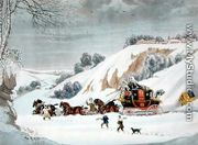 A Mail in Deep Snow - James Pollard
