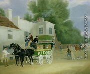 Kidd's Omnibus to Turnham Green at the Angel Inn - James Pollard
