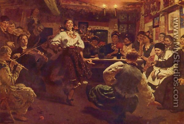 Country Festival, 1881 - Ilya Efimovich Efimovich Repin