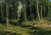 In The Birch Tree Forest, 1883 - Ivan Shishkin