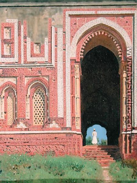 Gate Near Kutub-Minar, Old Delhi, 1875 - Vasili Vasilyevich Vereshchagin