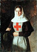 A Nurse, 1886 - Nikolai Aleksandrovich  Yaroshenko