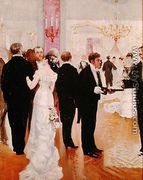 The Wedding Reception, c.1900 - Jean-Georges Beraud