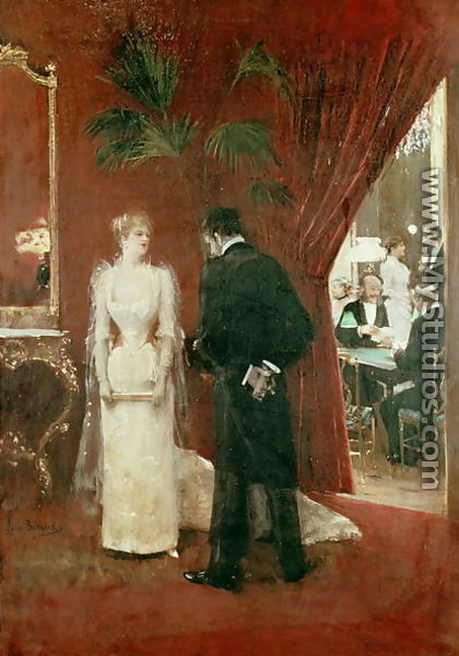 The Private Conversation, 1904 - Jean-Georges Beraud