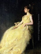 A Lady in Yellow, 1888 - Thomas Wilmer Dewing