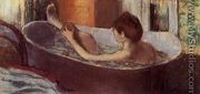 Woman in her Bath, Sponging her Leg, c.1883 - Edgar Degas