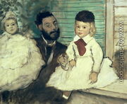 Comte Le Pic and his Sons - Edgar Degas