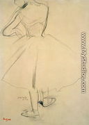 Ballet Dancer from Behind - Edgar Degas