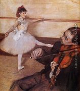 The Dance Lesson, c.1879 - Edgar Degas