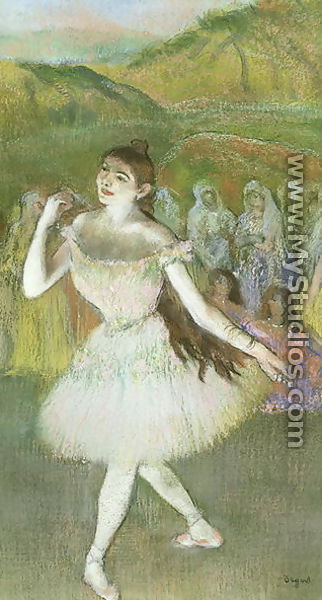 Pink Dancer - Edgar Degas