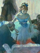 Dancer in her dressing room - Edgar Degas