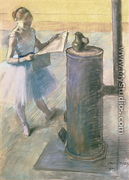 Dancer resting - Edgar Degas