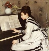 Secretly, 1877-78 - Eva Gonzales