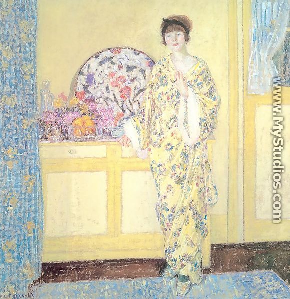The Yellow Room, c.1910 - Frederick Carl Frieseke