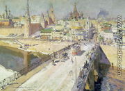 The Moskva River Bridge, 1914 - Konstantin Alexeievitch Korovin