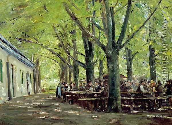 A Country Brasserie, Brannenburg, Bavaria, 1894 - Max Liebermann