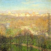 Early Spring Afternoon, Central Park, 1911 - Willard Leroy Metcalf