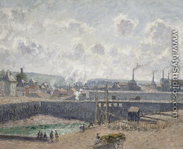 Hillside of Vesinet, Yvelines, 1871 - Camille Pissarro