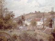 Village near Pontoise - Camille Pissarro