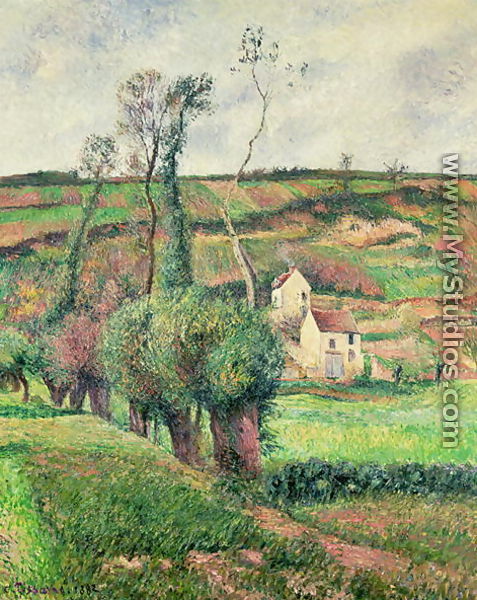 The Cabbage Slopes, Pontoise, 1882 - Camille Pissarro