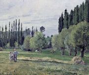 Haymaking, 1874 - Camille Pissarro