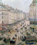 Rue de l'Epicerie, Rouen, on a Sunny Afternoon, 1893 - Camille Pissarro