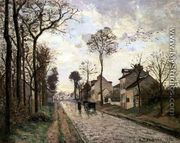 The Louveciennes Road, 1870 - Camille Pissarro