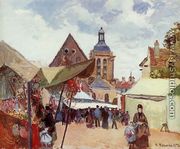 September Fete, Pontoise, 1872 - Camille Pissarro
