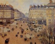 Place du Theatre Francais, Afternoon Sun in Winter, 1898 - Camille Pissarro