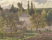 House in the Hermitage, Pontoise, 1873 - Camille Pissarro