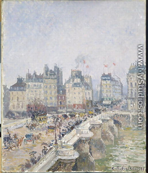 Pont Neuf, Paris, 1901 - Camille Pissarro