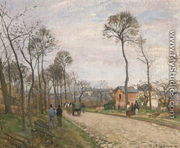 The Road from Louveciennes, 1870 - Camille Pissarro