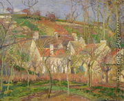 The Red Roofs, or Corner of a Village, Winter, 1877 - Camille Pissarro