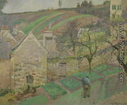 Hillside of the Hermitage, Pontoise, 1873 - Camille Pissarro