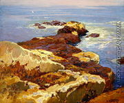 Rocks and Sea - Edward Henry Potthast