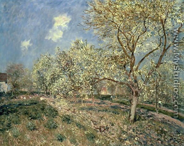 Springtime at Veneux, 1880 - Alfred Sisley