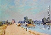 The Road to Hampton Court, 1895 - Alfred Sisley