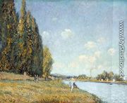 The Seine at Billancourt, 1879 - Alfred Sisley